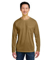 Harriton Unisex Charge Snag and Soil Protect Long Sleeve T-Shirt - Harriton M118L Coyote Brown XS
