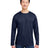 Harriton Unisex Charge Snag and Soil Protect Long Sleeve T-Shirt - Harriton M118L Dark Navy XS