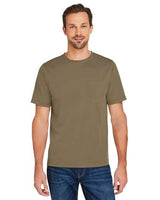 Harriton Unisex Charge Snag and Soil Protect T-Shirt - Harriton M118 Coyote Brown XS
