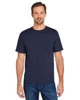 Harriton Unisex Charge Snag and Soil Protect T-Shirt - Harriton M118 Dark Navy XS