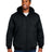 Harriton Unisex ClimaBloc® Heavyweight Hooded Full - Zip Jacket - Harriton M722 Black XS