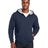 Harriton Unisex ClimaBloc™ Lined Heavyweight Hooded Sweatshirt - Harriton M711 Dark Navy XS