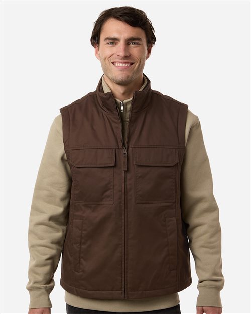 Harriton Unisex ClimaBloc® Station Vest - Harriton M723 Black XS