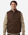 Harriton Unisex ClimaBloc® Station Vest - Harriton M723 Dark Mocha XS