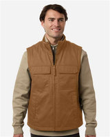 Harriton Unisex ClimaBloc® Station Vest - Harriton M723 Duck Brown XS