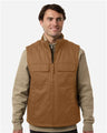 Harriton Unisex ClimaBloc® Station Vest - Harriton M723 Duck Brown XS