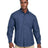 Harriton Unisex Denim Shirt Jacket - Harriton M540 Dark Denim S