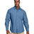 Harriton Unisex Denim Shirt Jacket - Harriton M540 Light Denim XS