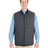 Harriton Unisex Dockside Interactive Reversible Freezer Vest - Harriton M776 Black/ Dark Charcoal S