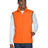 Harriton Unisex Fleece Full - Zip Vest - Harriton M985 Safety Orange S