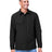 Harriton Unisex Flex Twill Overshirt Jacket - Harriton M72 Black XS