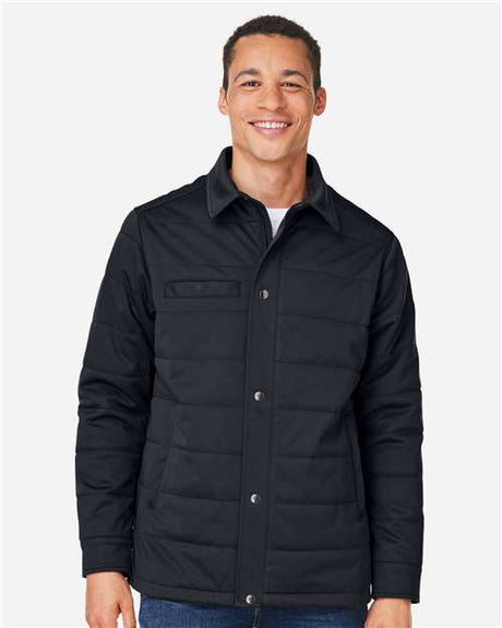 Harriton Unisex Guardian Soft Shell Chore Coat - Harriton M821 Black XS