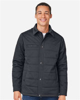 Harriton Unisex Guardian Soft Shell Chore Coat - Harriton M821 Dark Charcoal XS