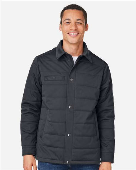 Harriton Unisex Guardian Soft Shell Chore Coat - Harriton M821 Dark Charcoal XS