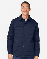 Harriton Unisex Guardian Soft Shell Chore Coat - Harriton M821 Dark Navy XS