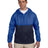 Harriton Unisex Packable Hooded Nylon Jacket - Harriton M750 Royal/ Navy S