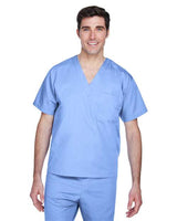 Harriton Unisex Restore Scrub Top - Harriton M897 Ciel Blue XXS