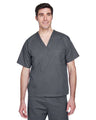 Harriton Unisex Restore Scrub Top - Harriton M897 Dark Charcoal XXS