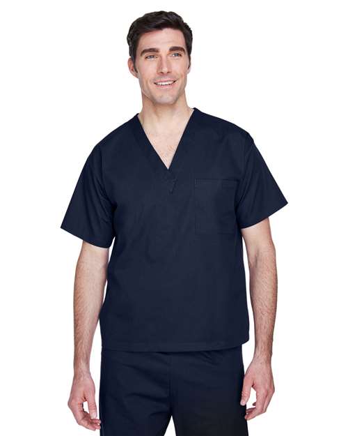 Harriton Unisex Restore Scrub Top - Harriton M897 Dark Navy XXS