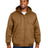 Harriton Unisex Tall ClimaBloc® Heavyweight Hooded Full - Zip Jacket - Harriton M722T Duck Brown LT