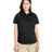 Harriton Women's Advantage IL Short Sleeve Dress Shirt - Harriton M585W Black XS