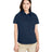 Harriton Women's Advantage IL Short Sleeve Dress Shirt - Harriton M585W Dark Navy XS
