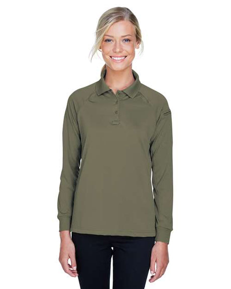Harriton Women's Advantage Long Sleeve Tactical Polo - Harriton M211LW Tactical Green XS