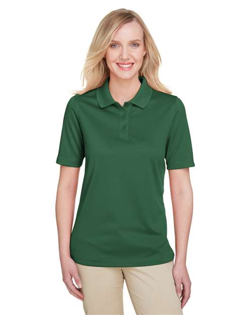 Harriton Women's Advantage Snag Protection Plus Polo - Harriton M348W Dark Green XS