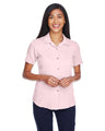 Harriton Women's Bahama Cord Camp Shirt - Harriton M570W Blush S