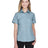 Harriton Women's Barbados Textured Camp Shirt - Harriton M560W Cloud Blue XS