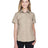 Harriton Women's Barbados Textured Camp Shirt - Harriton M560W Khaki XS