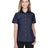 Harriton Women's Barbados Textured Camp Shirt - Harriton M560W Navy XS