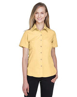 Harriton Women's Barbados Textured Camp Shirt - Harriton M560W Pineapple XS
