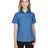 Harriton Women's Barbados Textured Camp Shirt - Harriton M560W POOL BLUE XS
