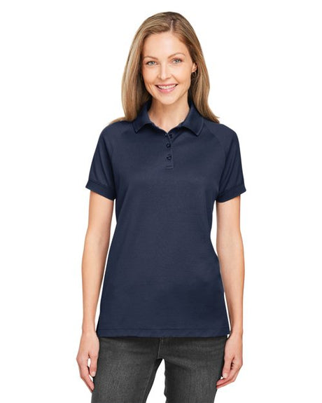 Harriton Women's Charge Snag and Soil Protect Polo - Harriton M208W Black XS