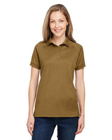 Harriton Women's Charge Snag and Soil Protect Polo - Harriton M208W Coyote Brown XS