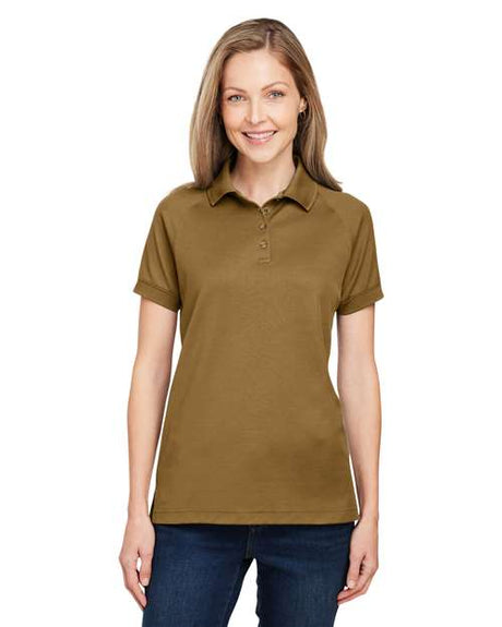 Harriton Women's Charge Snag and Soil Protect Polo - Harriton M208W Coyote Brown XS
