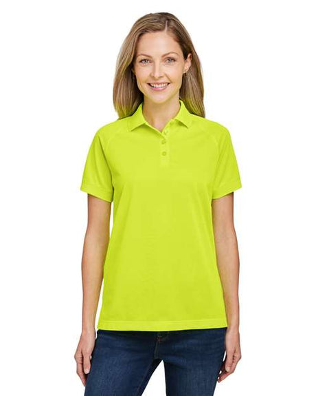 Harriton Women's Charge Snag and Soil Protect Polo - Harriton M208W Safety Yellow XS