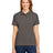Harriton Women's Cotton Polo - Harriton 13890 Charcoal XS