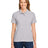 Harriton Women's Cotton Polo - Harriton 13890 Grey Heather XS