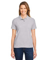 Harriton Women's Cotton Polo - Harriton 13890 Grey Heather XS