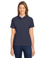 Harriton Women's Cotton Polo - Harriton 13890 Navy XS