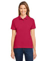 Harriton Women's Cotton Polo - Harriton 13890 Red XS