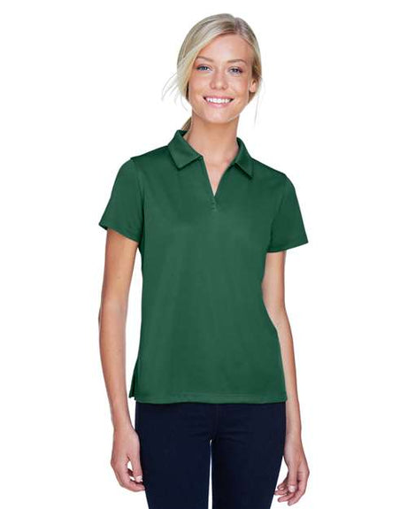 Harriton Women's Double Mesh Polo - Harriton 14460 Dark Green S