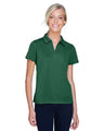 Harriton Women's Double Mesh Polo - Harriton 14460 Dark Green S