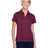 Harriton Women's Double Mesh Polo - Harriton 14460 Maroon S