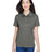 Harriton Women's Easy Blend Polo - Harriton 13861 Charcoal XS