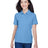 Harriton Women's Easy Blend Polo - Harriton 13861 Light College Blue XS