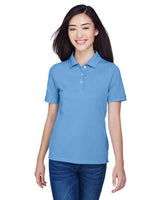 Harriton Women's Easy Blend Polo - Harriton 13861 Light College Blue XS