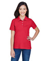 Harriton Women's Easy Blend Polo - Harriton 13861 Red XS